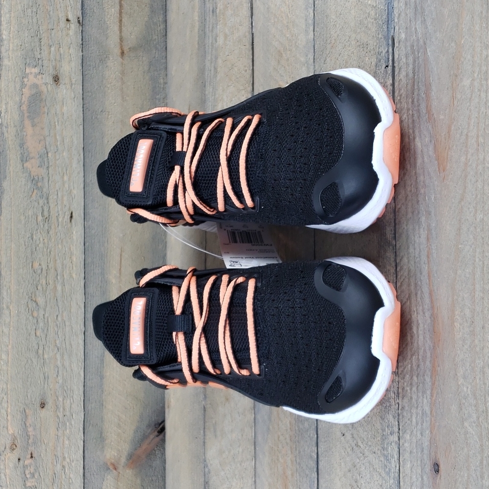 adidas Women's ClimaCool Summer.Rdy Running Shoes Black/Orange - Picture 4 of 10